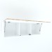 Armonia Suspendat orizontal  cu 1 usa cu sistem "PUSH TO OPEN" front MDF Sonoma